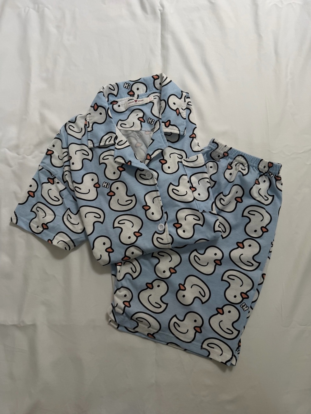 Ducky Pajama Set
